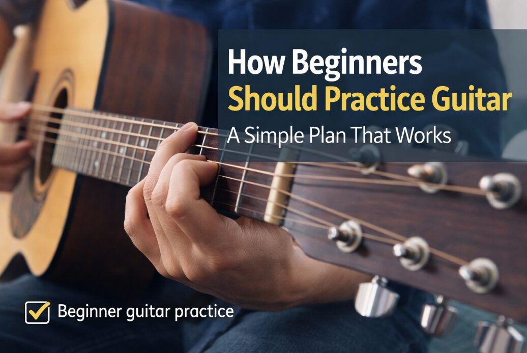 How Beginners Should Practice Guitar (5 Simple Steps That Work) 1 how beginners should practice guitar